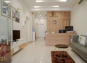 Sitzecke in der Lobby