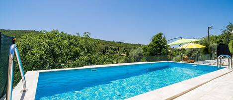 House (Four Bedroom Villa with Terrace and S) | Pool | Outdoor pool, pool loungers