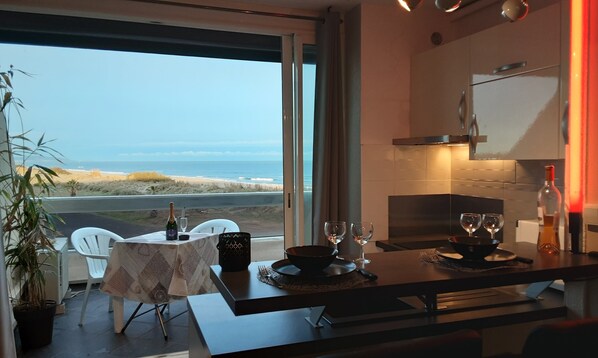 Flat-screen TV - Hôtel Riad 5 Studio Cap Libertin Village Naturiste (Agde)