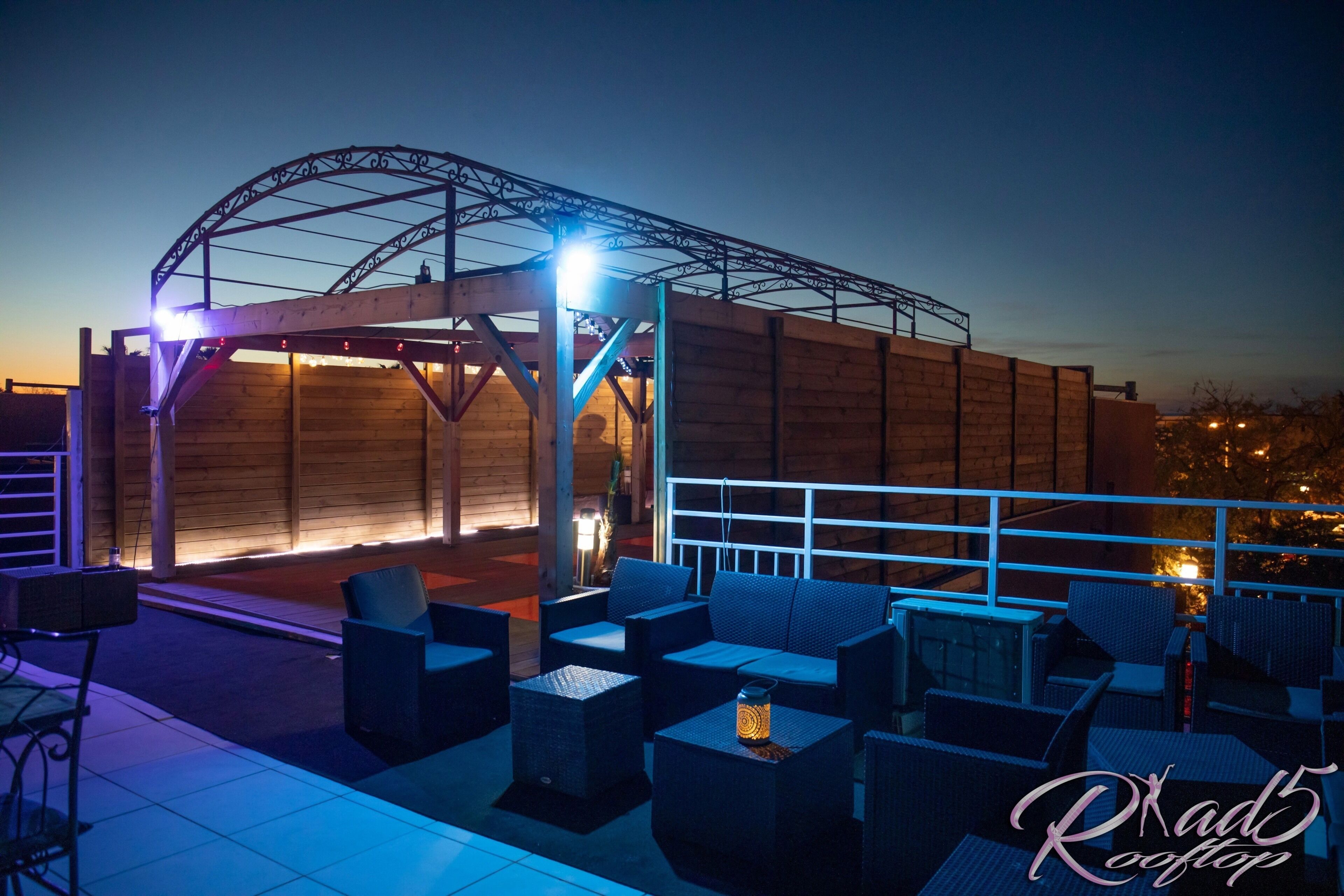 Rooftop terrace