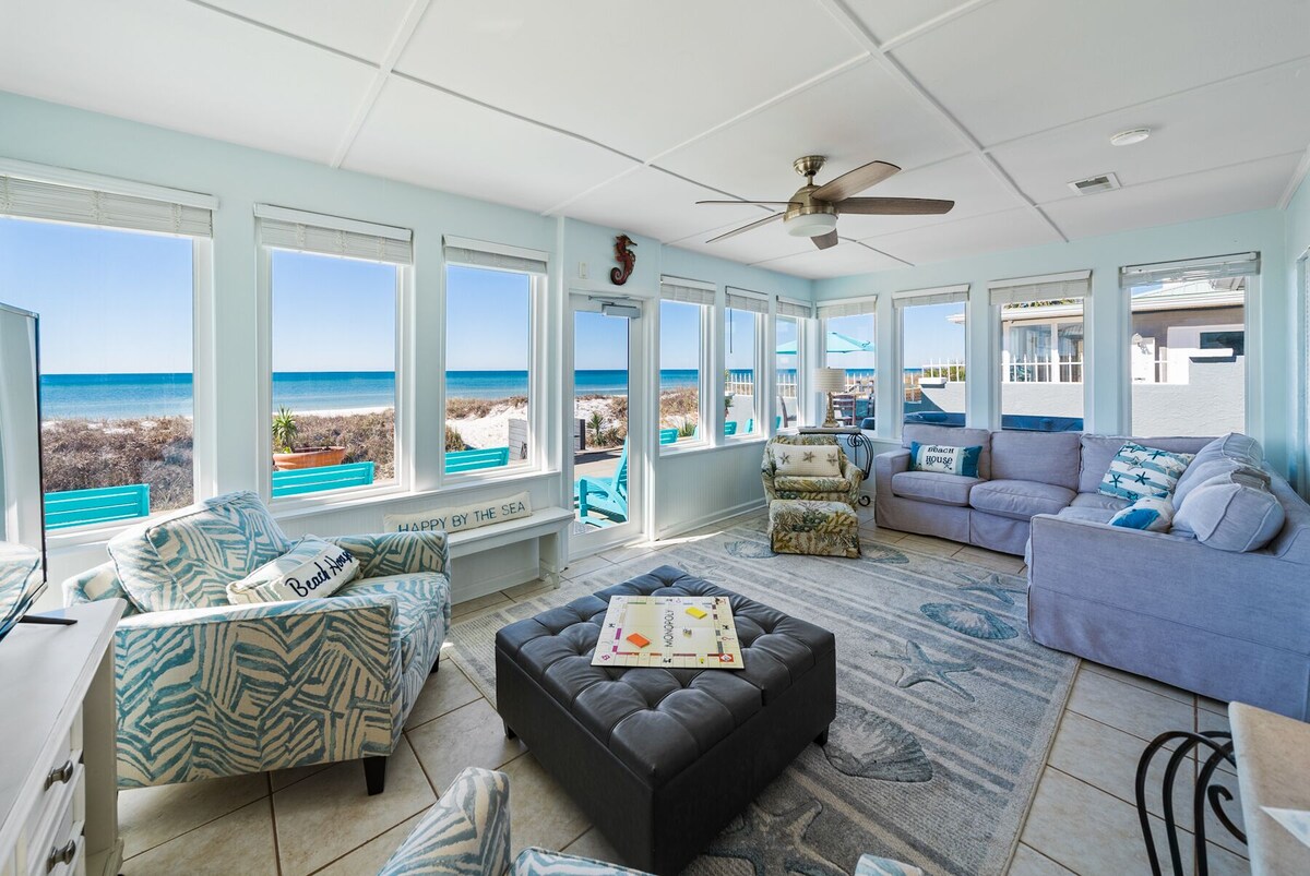 Incredible Beach Front House! 6Br / 4.5 Ba. 2 Homes in One!