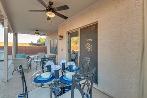 Opções para refeição ao ar livre