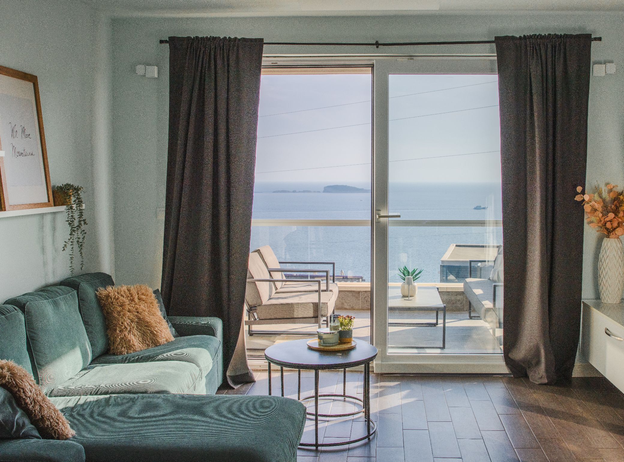 Apartment (Two Bedroom Apartment with Balcony an) | Living room | TV