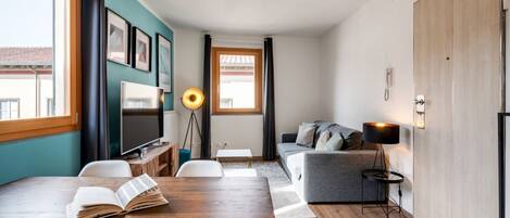 Apartment, 1 Schlafzimmer | Wohnbereich