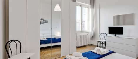 Apartment, 1 Schlafzimmer | 1 Schlafzimmer, kostenloses WLAN, Bettwäsche