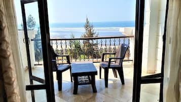 Deluxe Double Room, Sea View | Balcony view