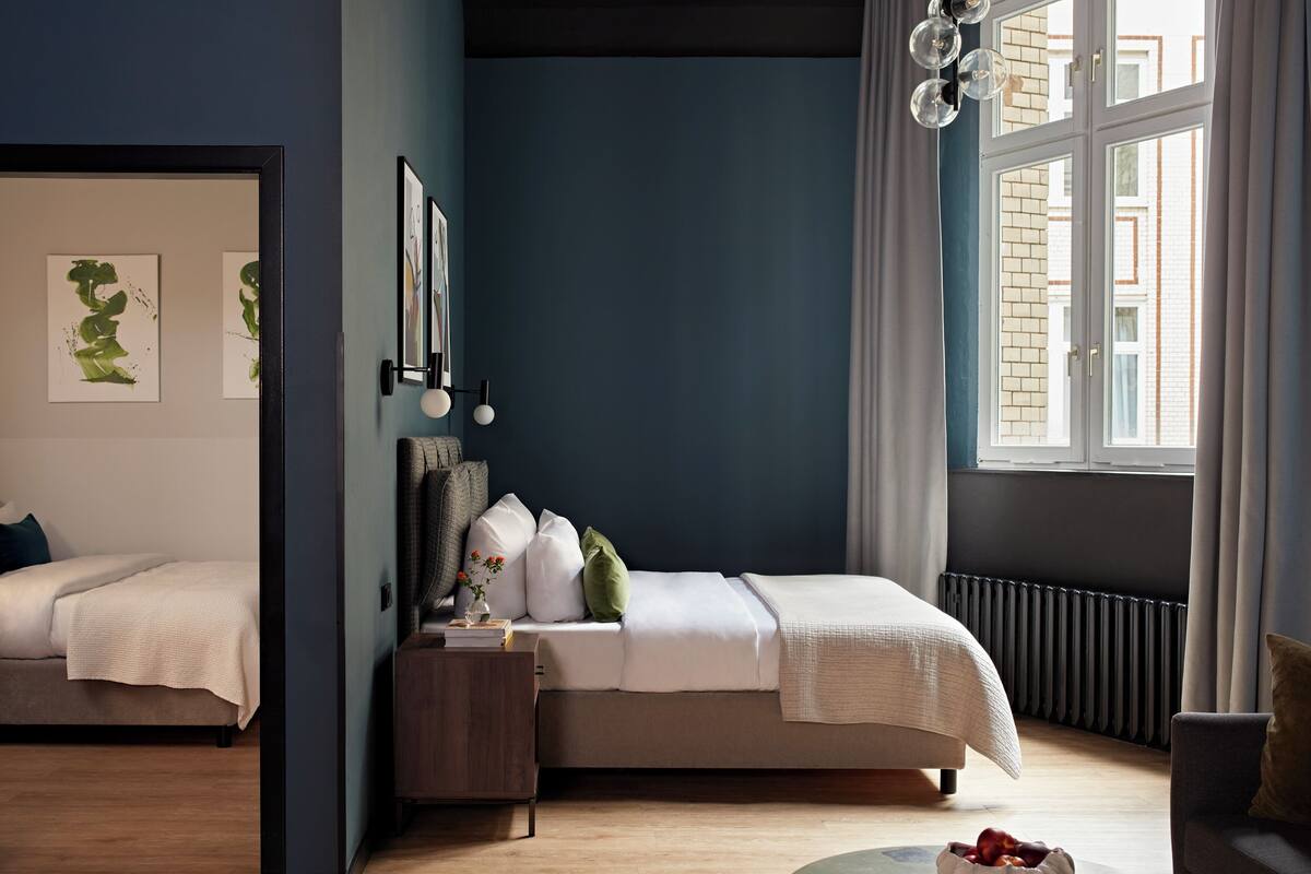Familieleilighet | Sengetøy av topp kvalitet, memory foam-senger og skrivebord