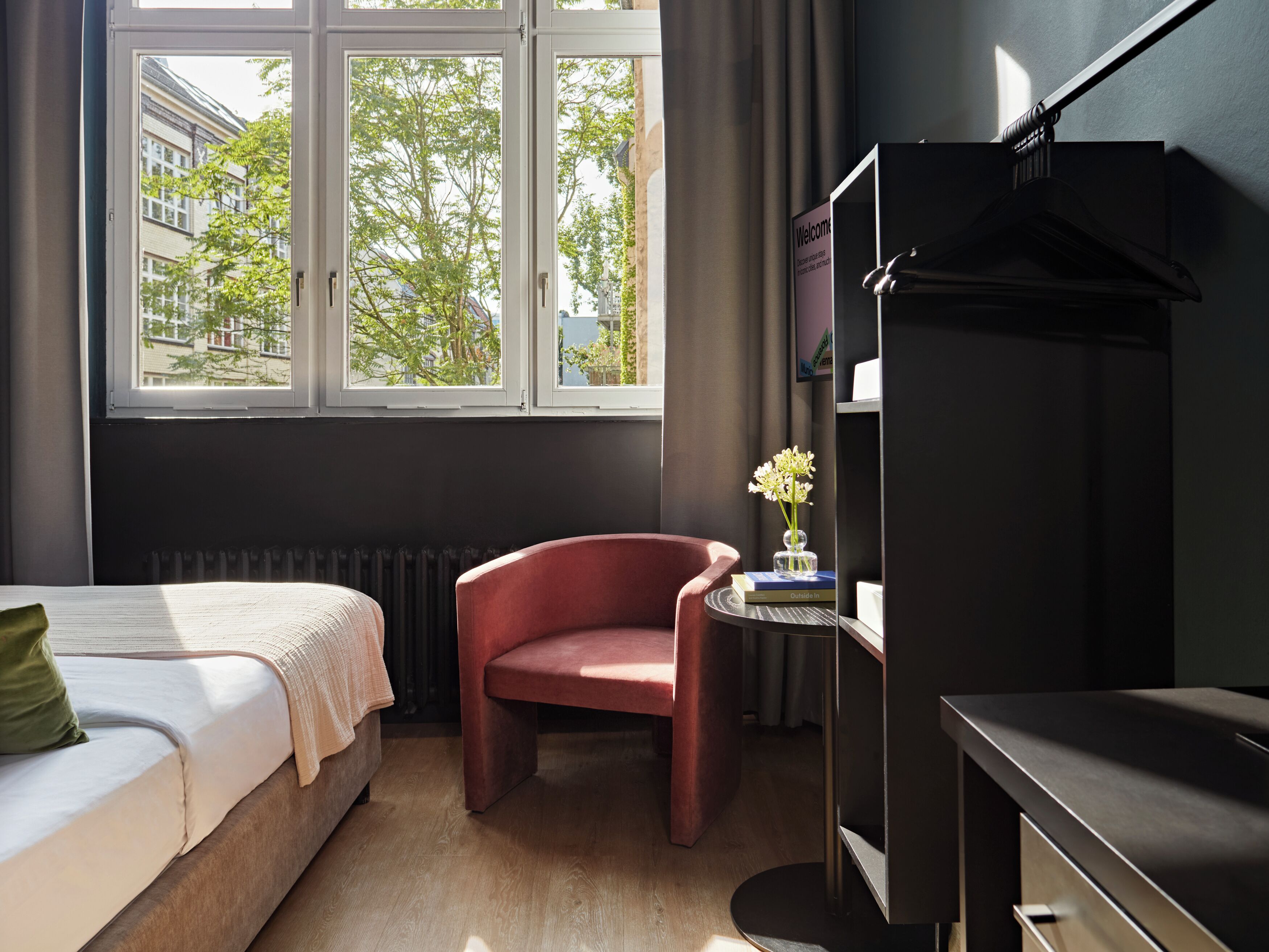 Tweepersoonskamer | Luxe beddengoed, bedden met traagschuimmatrassen