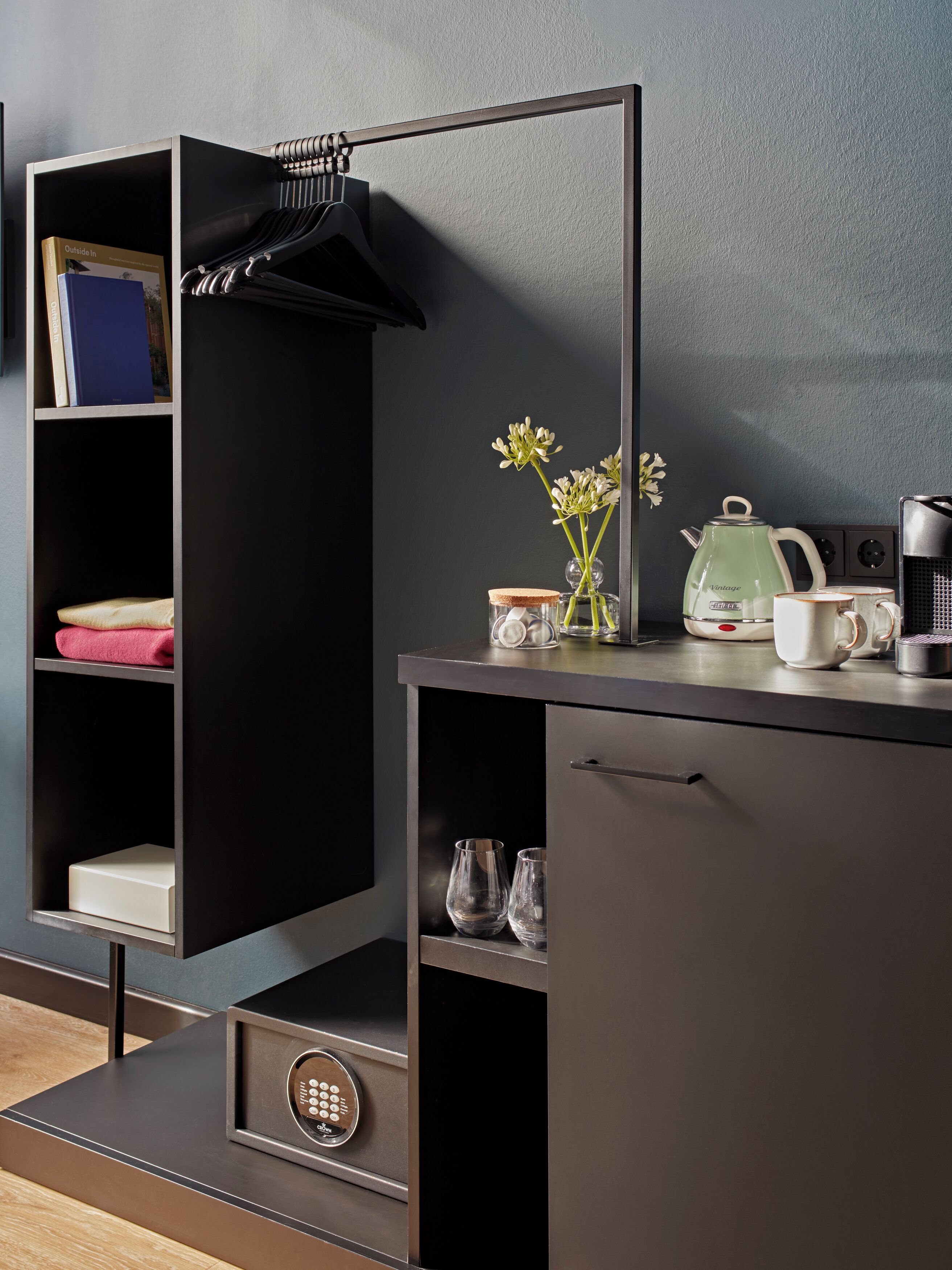 Premium bedding, memory foam beds, individually decorated