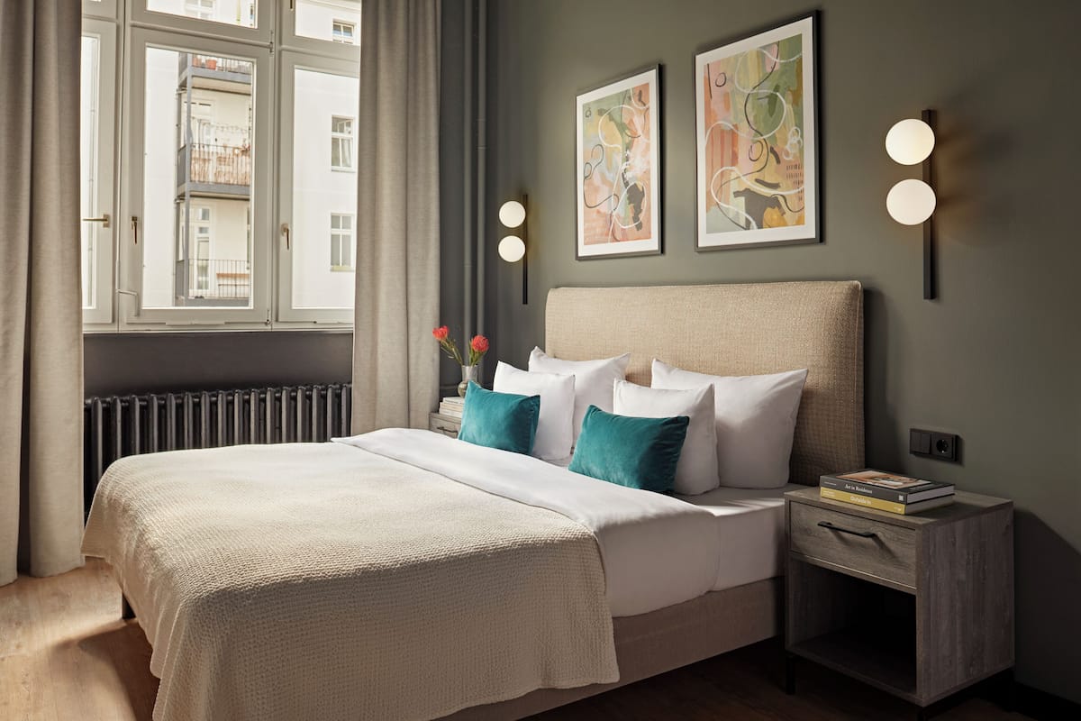 Studio Deluxe | 1 chambre, literie de qualité supérieure, décoration personnalisée
