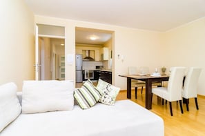 Apartment (Two Bedroom Apartment with Balcony an) | Living room | TV
