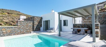 Phos Villas Tinos - Selene Villa With Private Pool and Sea View 96m