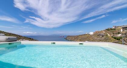 Phos Villas Tinos - Selene Villa With Private Pool and Sea View 96m