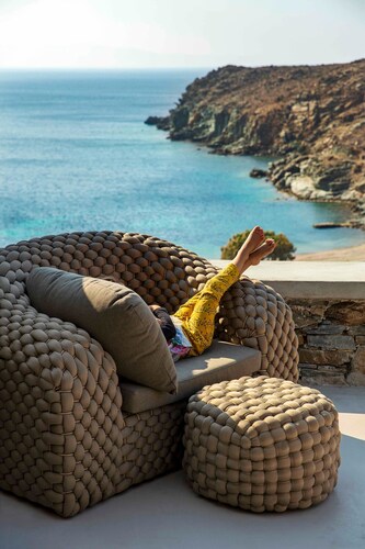 Phos Villas Tinos - Eos Villa Hot Tub Sea View