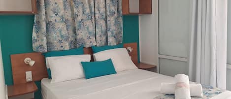 2 habitaciones, tabla de planchar con plancha, wifi y ropa de cama