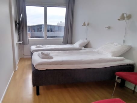 Wifi gratis y ropa de cama