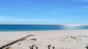 On the beach