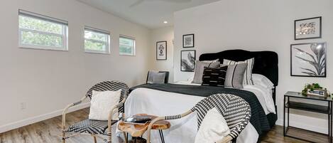 1 chambre, fer et planche à repasser, Wi-Fi gratuit, draps fournis