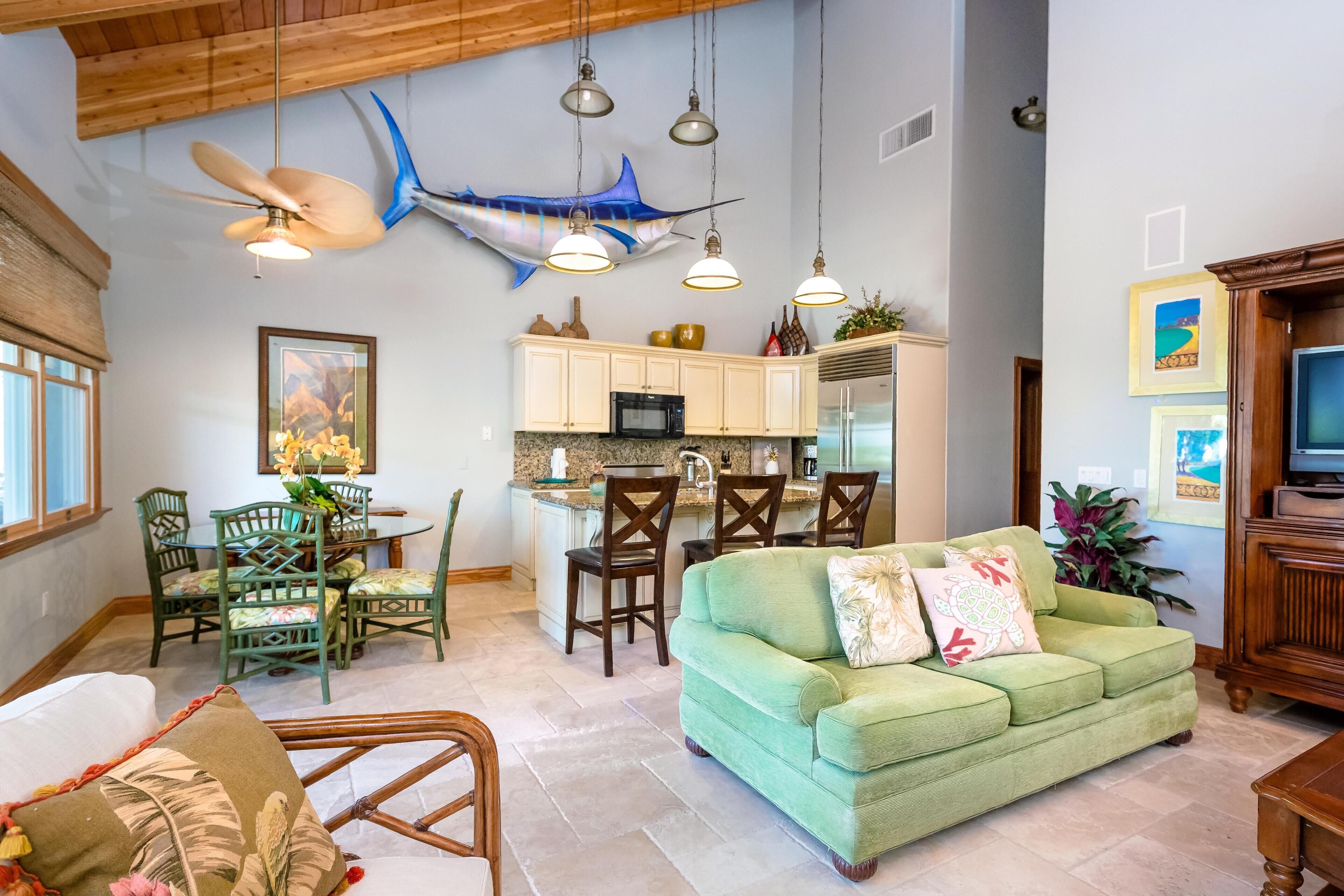 Caribbean-Style Family Home w/ Full Kitchen, WiFi, Veranda, & Washer-Dryer