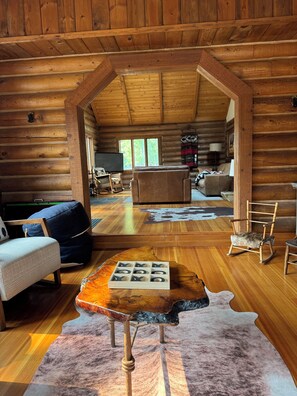 Älytelevisio, takka, videopelejä, DVD-soitin