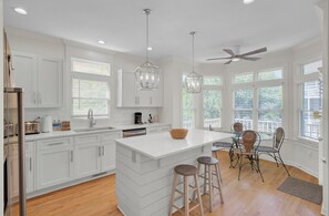 Fridge, microwave, oven, stovetop - Grand Pavilion 46 by Wild Dunes, with Amenities (Isle of Palms)