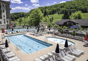 Pool - SnowPine Condo, King Bed, Patio + Fireplace (Ellicottville)