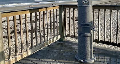 Steps away from the ocean