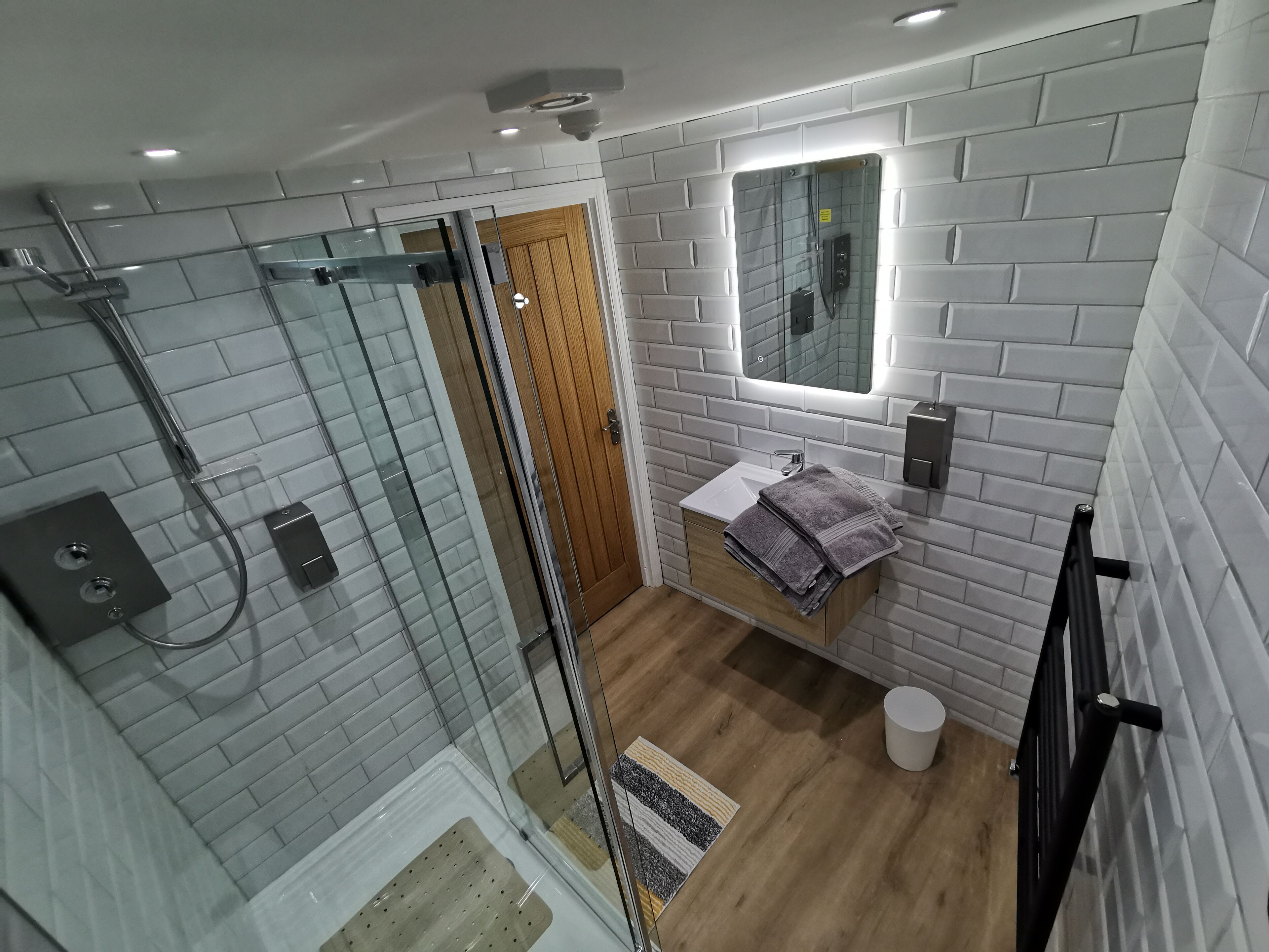 Appartement Deluxe, salle de bain privée, vue sur la cour intérieure (1 bedroom) | Salle de bain