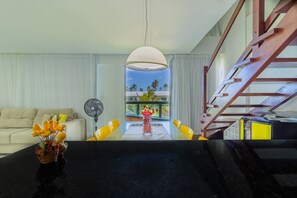 Apartamento premier | Varanda coberta