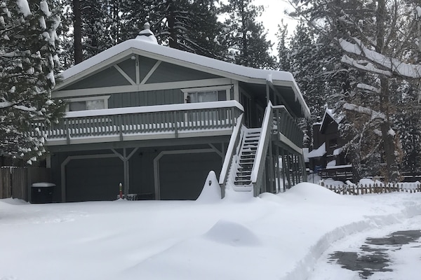 After a winter snow storm turned our lodge into a "Winter Wonderland"!!
