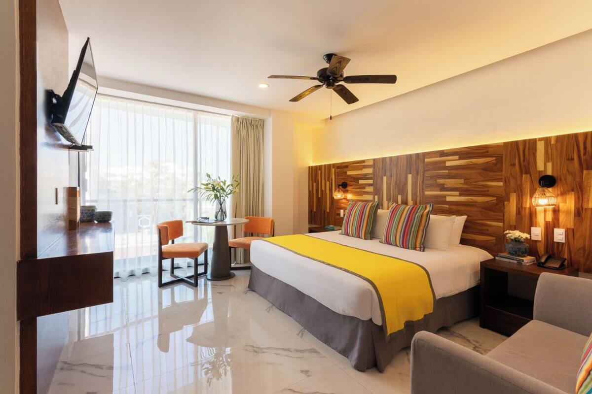 Seprai premium, selimut bulu angsa, dan tempat tidur Tempur-Pendic