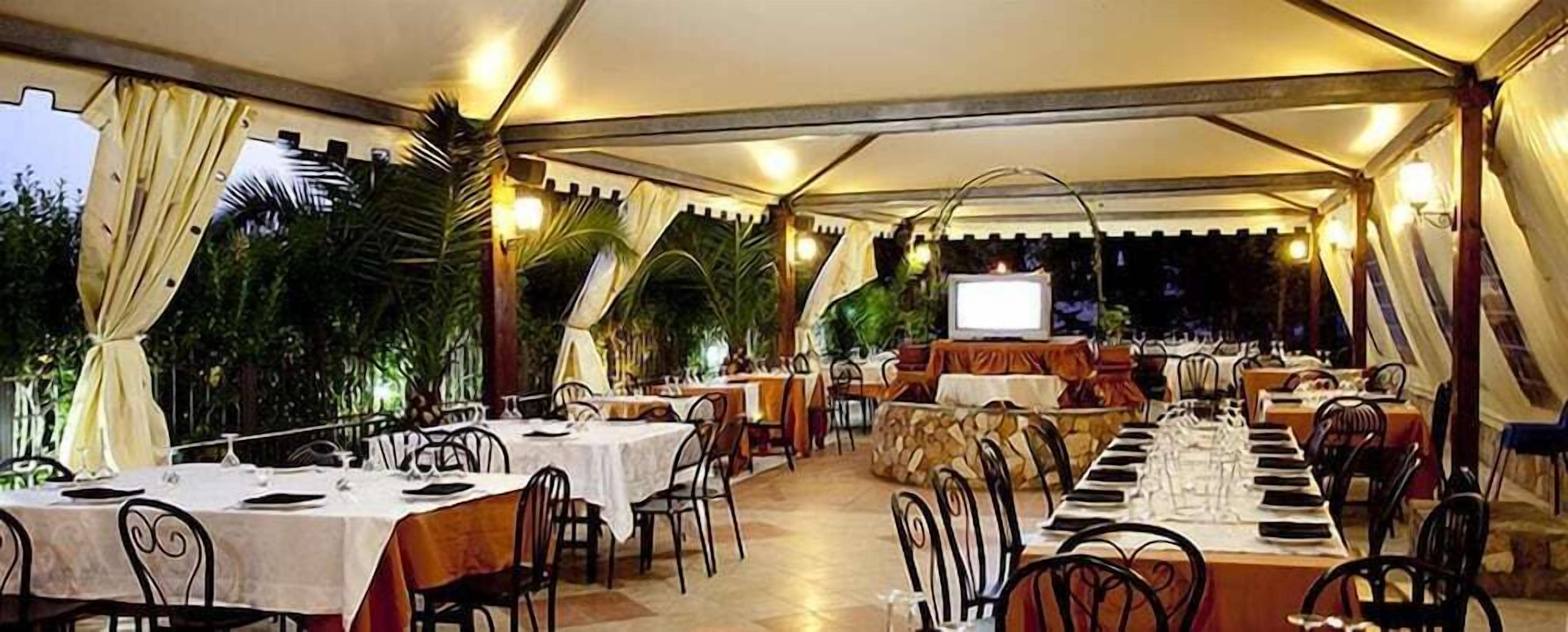 Area per ricevimenti all'aperto