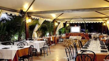 Area per ricevimenti all'aperto