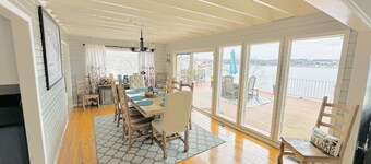 Right off the Main Channel Lake Front Home with Dock and beautiful views