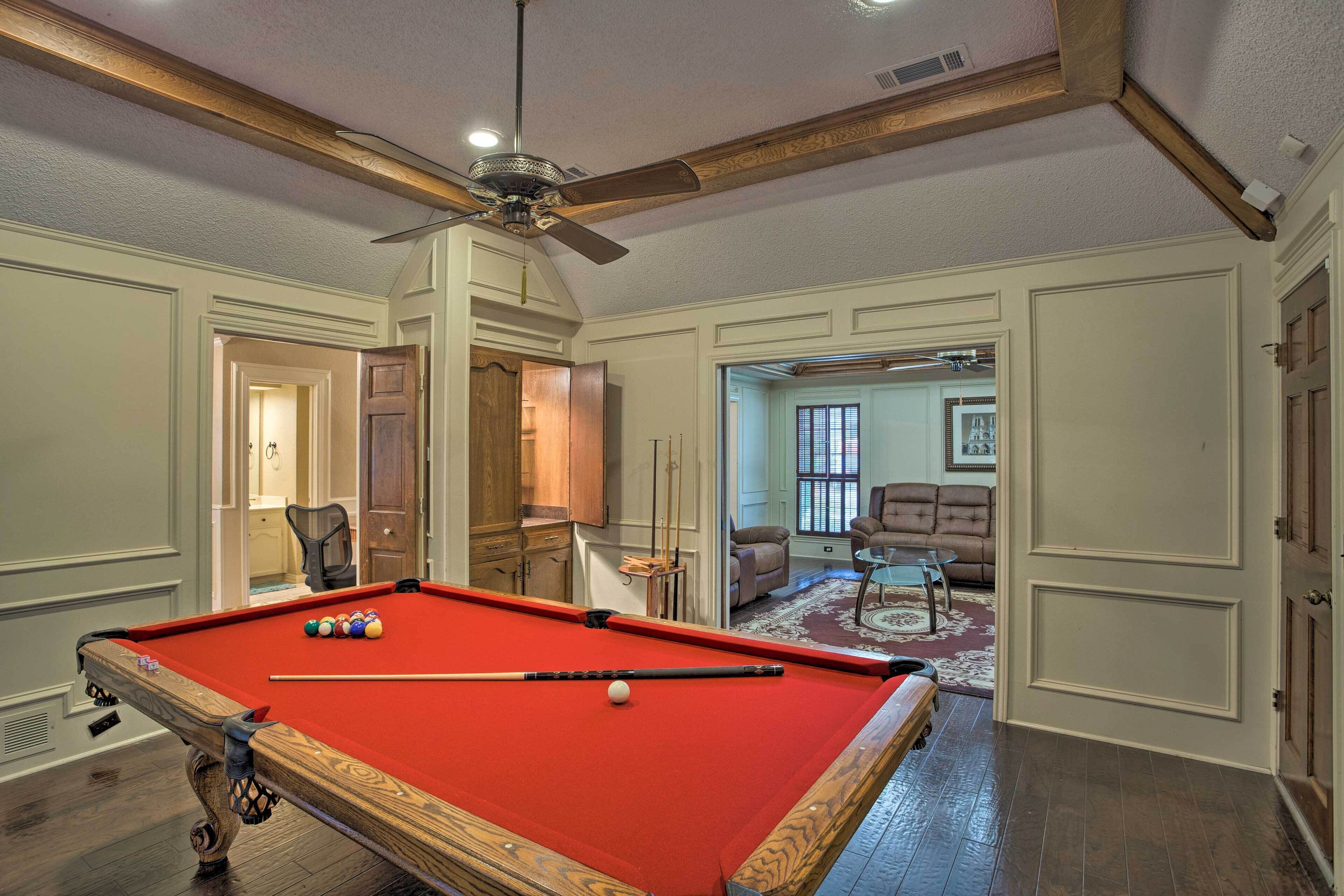 Family-Friendly Home w/ Pool Table, Patio, & Grill
