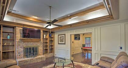 Unwind Fireside & Play Pool! Idyllic McKinney Home