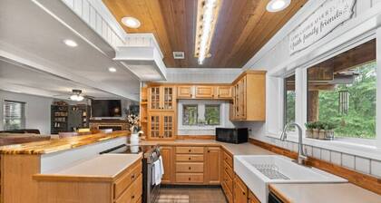 The Lodge at Refuge Ranch - Cabaña de madera de lujo, lago, se admiten perros