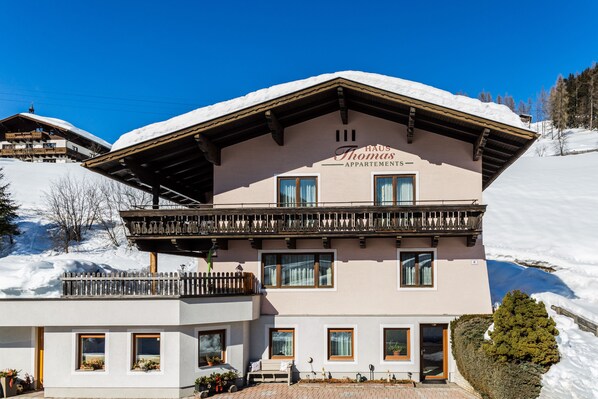 Fassade der Unterkunft