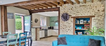 Gßte Nature & Confort, 6 Pers., PMR, Jardin, Jeux extérieurs