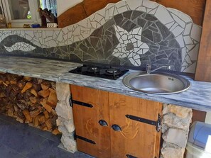 Private kitchen - Holiday home Pavlina, (16408), Grižane, hr (Grižane)