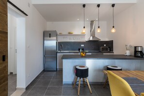 House (Three Bedroom House with Jacuzzi and ) | Living room | TV - Holiday Home Frida (Dubrovnik)