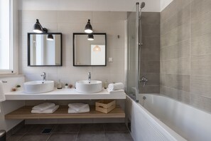 House (Three Bedroom House with Jacuzzi and ) | Bathroom