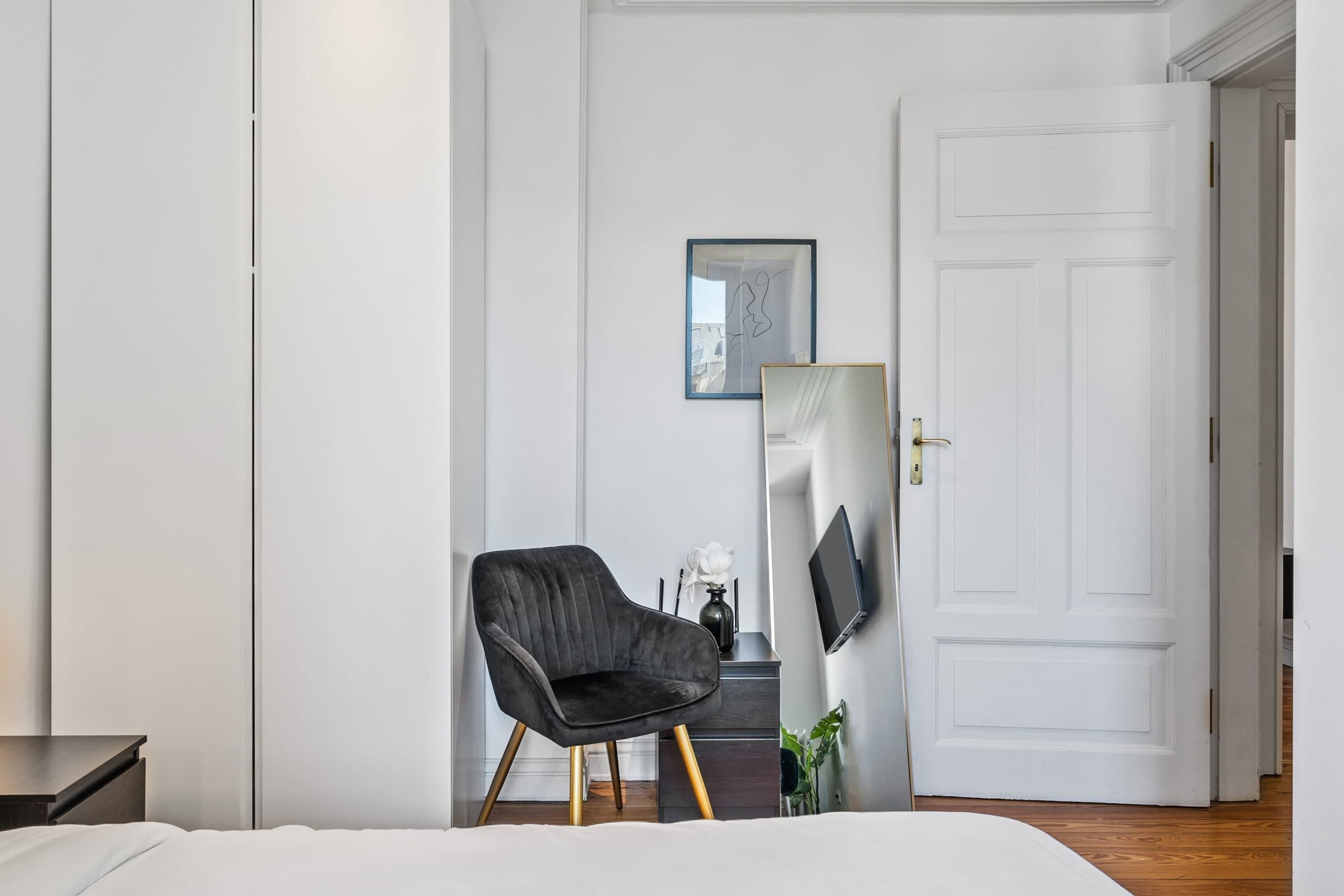 Dream in the lap of luxury with rich textures and modern comforts.