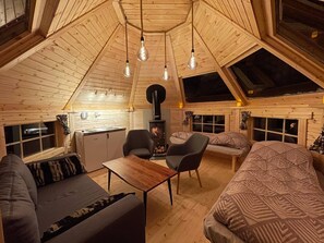 Interior - Northern Light Hut (Jukkasjarvi)