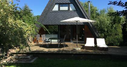 Cottage with fireplace, near the beach, dogs welcome, kitchen is new, fenced