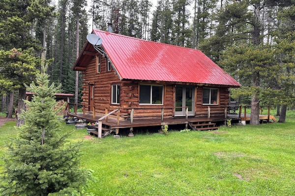Bear Creek cabin in the summer!