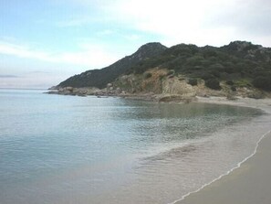 Na praia 