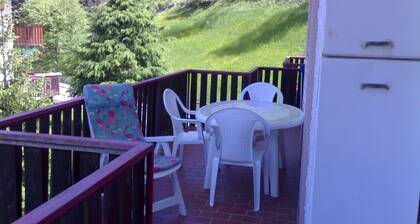 Apartment in the mountains on the ski slopes