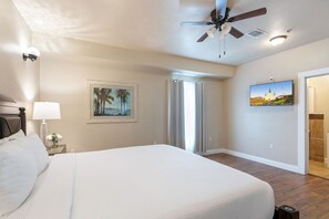 4 bedrooms, iron/ironing board, bed sheets, wheelchair access