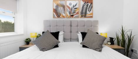 2 間睡房、熨斗/熨衫板、免費 Wi-Fi、床單